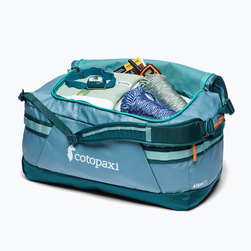 Kelioninis krepšys Cotopaxi Allpa Duffel 55 l blue spruce/abyss 6
