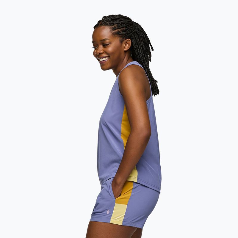 Moteriškas tank topas Cotopaxi Cambio Tank blue smoke 3