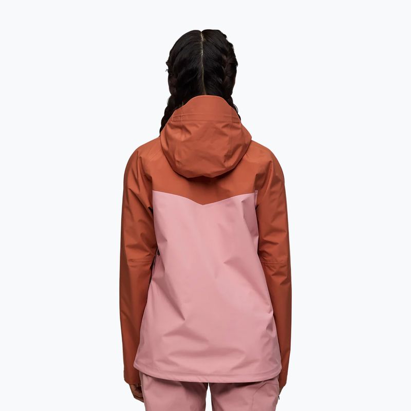 Moteriška striukė nuo lietaus Cotopaxi Impermeo 3L Hooded Shell faded brick/rose 3