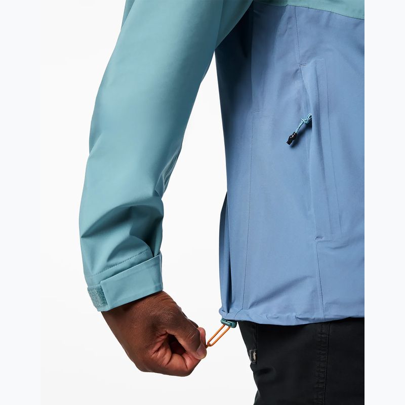 Vyriška softshell striukė Cotopaxi Impermeo 3L Hooded Shell everglade and steel blue 5