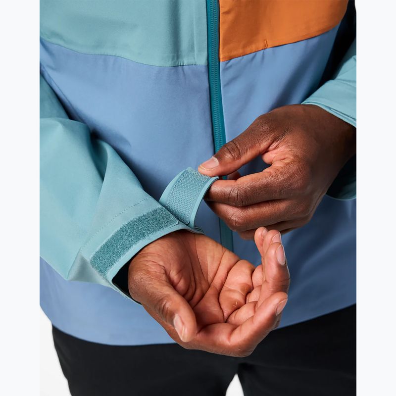 Vyriška softshell striukė Cotopaxi Impermeo 3L Hooded Shell everglade and steel blue 6
