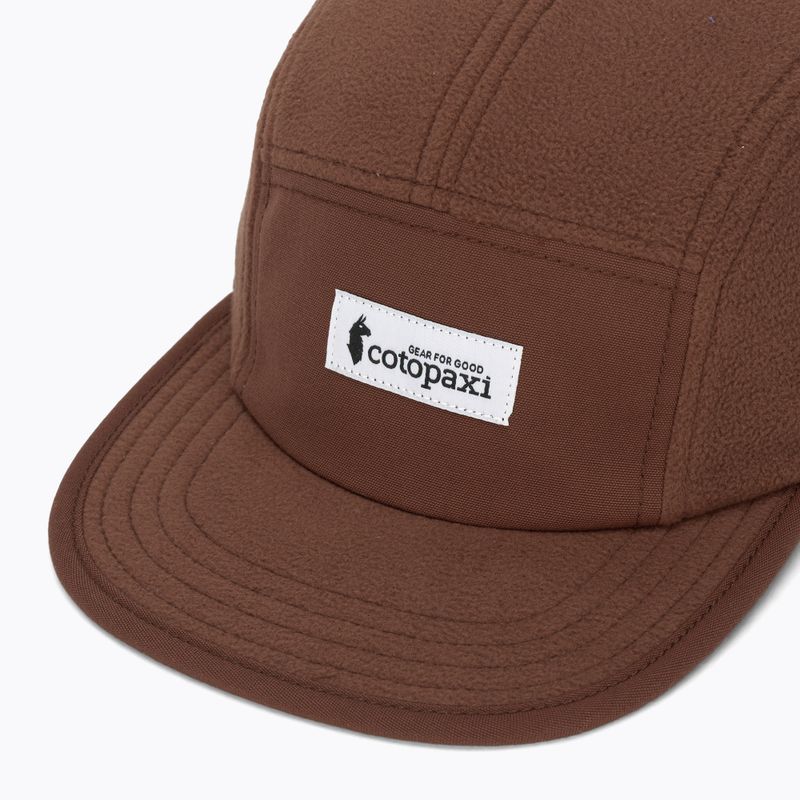 Kepurė su snapeliu Cotopaxi Fleece 5-Panel sepia 3