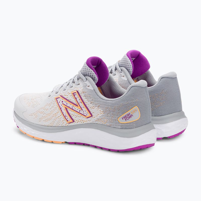 Moteriški bėgimo batai New Balance Fresh Foam 680 v7 quartz grey 3