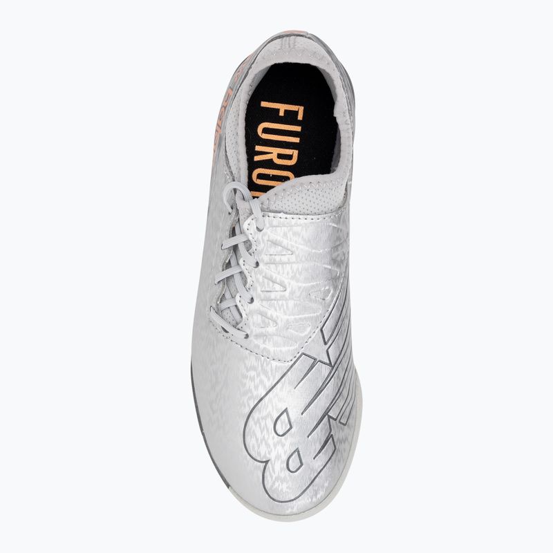 Vaikiški futbolo bateliai New Balance Furon V7 Dispatch TF Jr silver 6