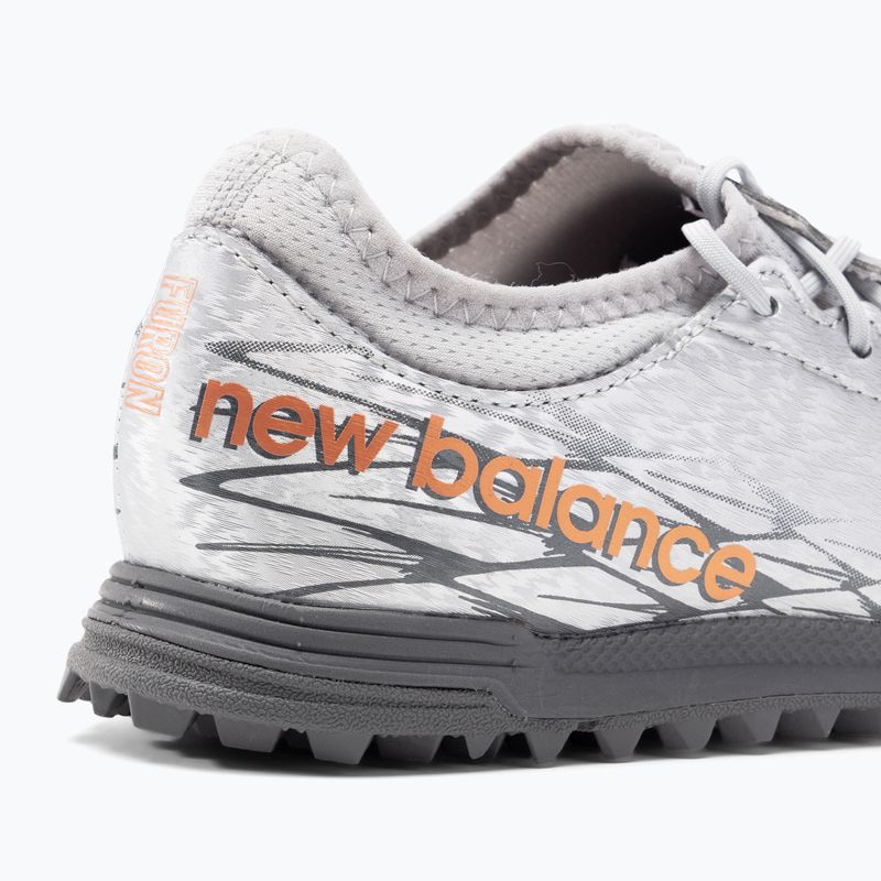 Vaikiški futbolo bateliai New Balance Furon V7 Dispatch TF Jr silver 8