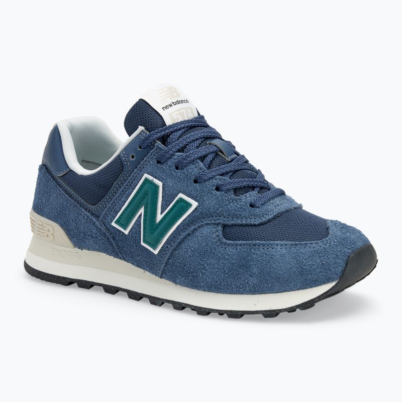 Batai New Balance 574's V2 navy/green