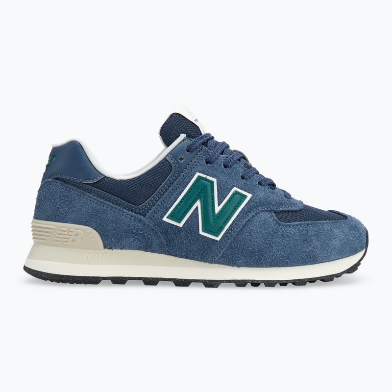 Batai New Balance 574's V2 navy/green 2