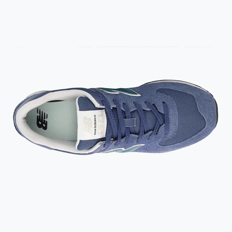 Batai New Balance 574's V2 navy/green 14