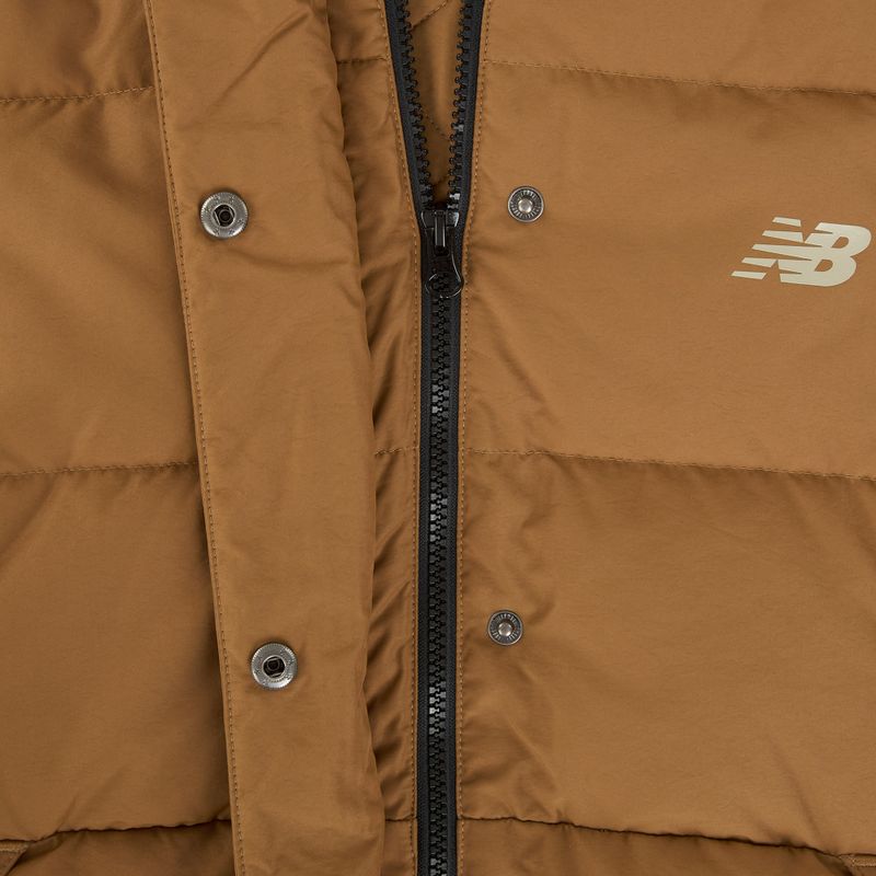 Moteriška pūsta striukė New Balance NBX Soft Alpine Icon Down brown 4
