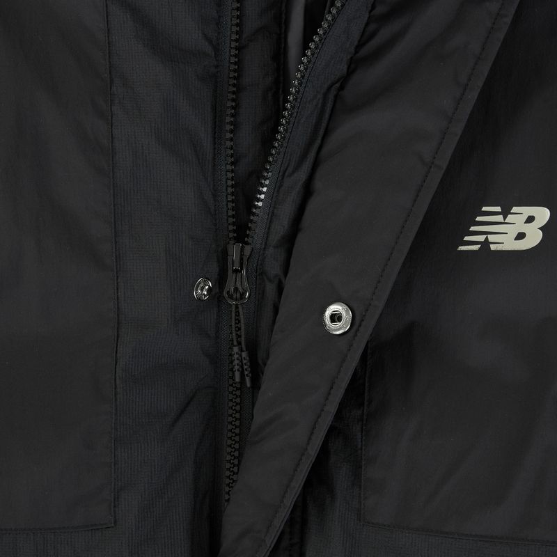 Vyriška pūsta striukė New Balance NBX Academy Mix Down black 4