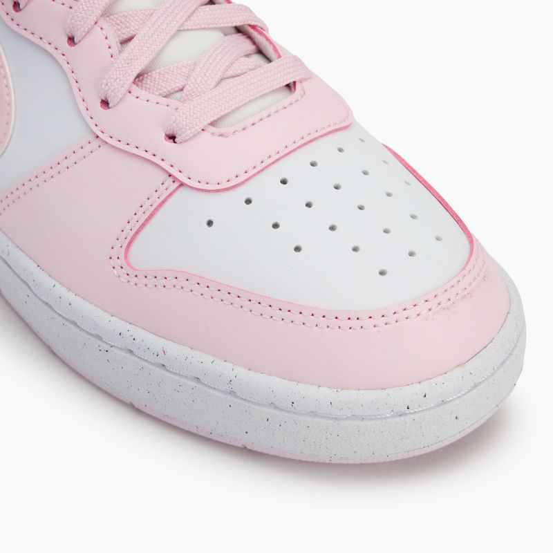 Batai Nike Court Borough Low Recraft white/pink foam 7