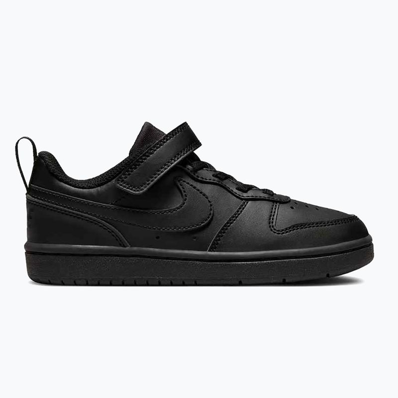Nike Court Borough Low Recraft vaikiški bateliai black/black/black