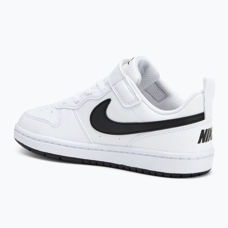 Vaikiški batai Nike Court Borough Low Recraft white/black 3