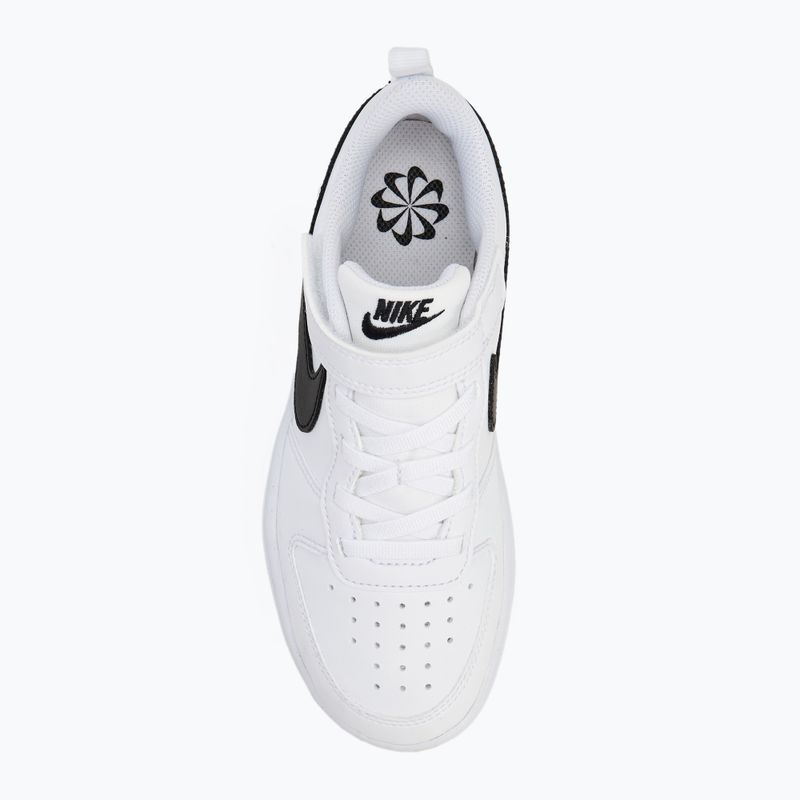 Vaikiški batai Nike Court Borough Low Recraft white/black 5