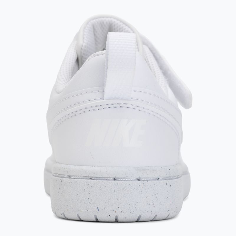 Vaikiški batai Nike Court Borough Low Recraft white/white/white 6