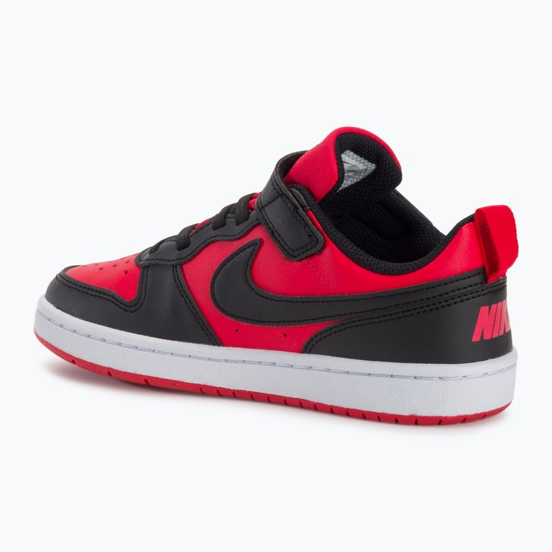 Vaikiški batai Nike Court Borough Low Recraft university red/white/black 3