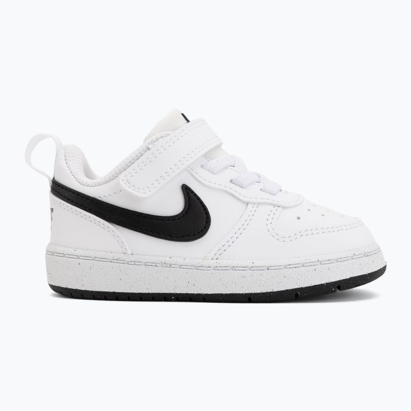 Vaikiški batai Nike Court Borough Low Recraft white/black 2