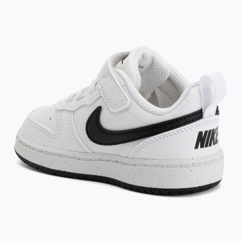 Vaikiški batai Nike Court Borough Low Recraft white/black 3