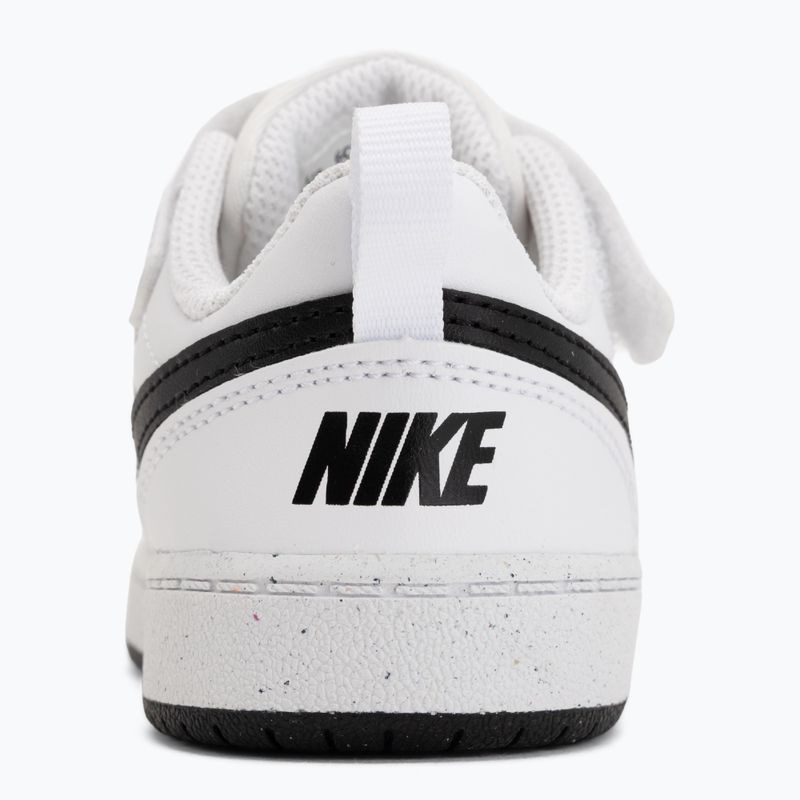 Vaikiški batai Nike Court Borough Low Recraft white/black 6
