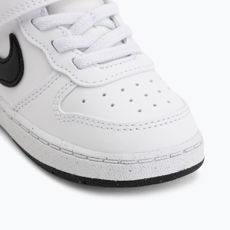 Vaikiški batai Nike Court Borough Low Recraft white/black 7
