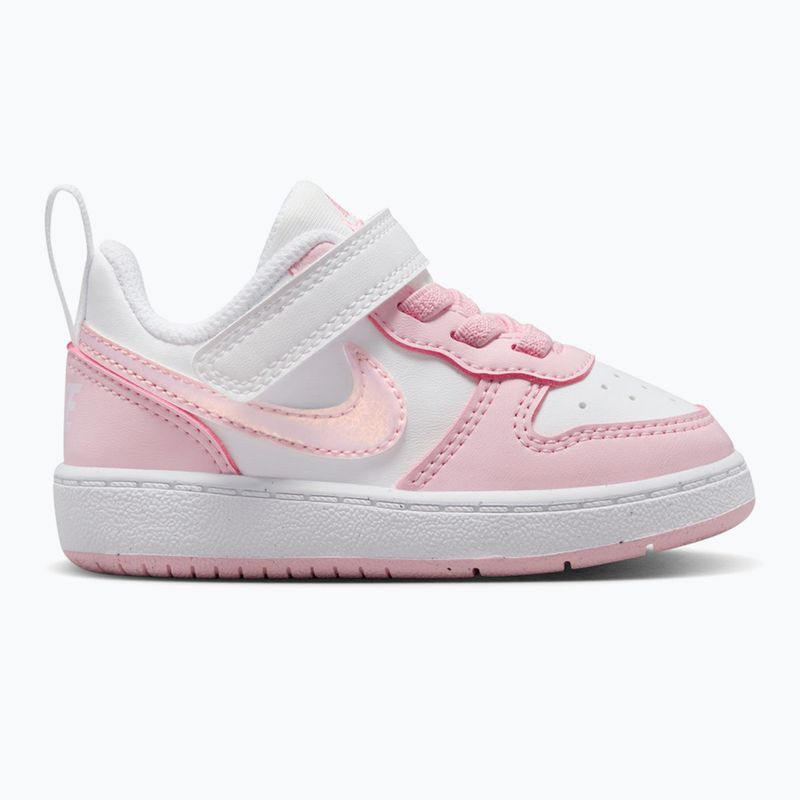 Vaikiški batai Nike Court Borough Low Recraft white/pink foam