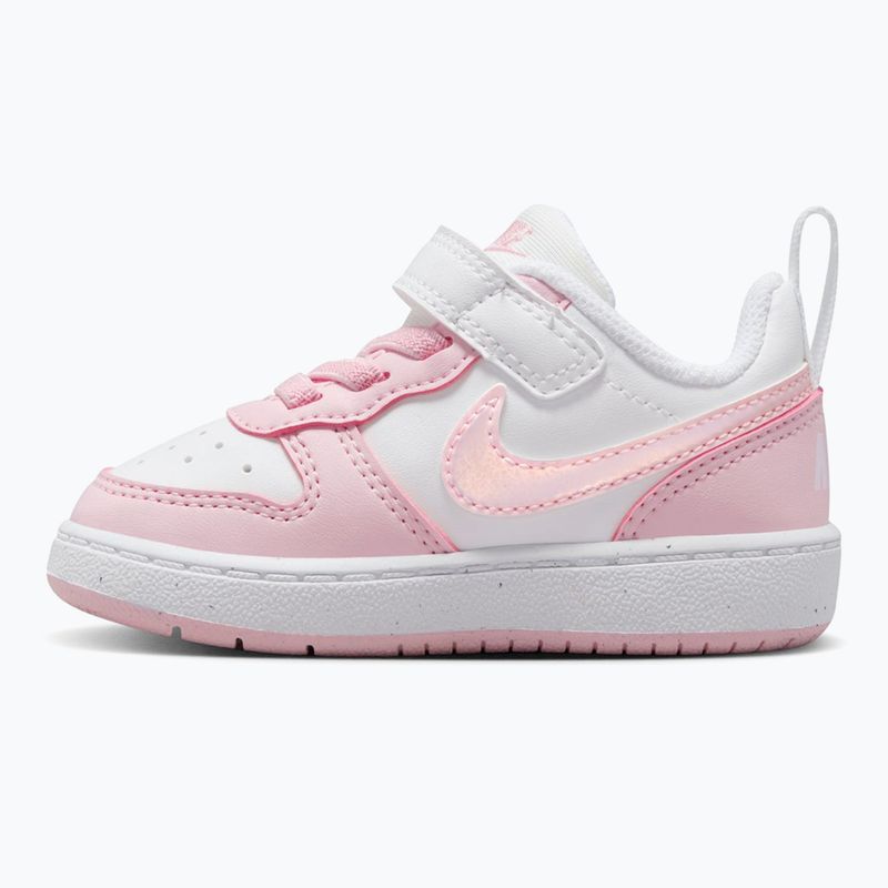 Vaikiški batai Nike Court Borough Low Recraft white/pink foam 2