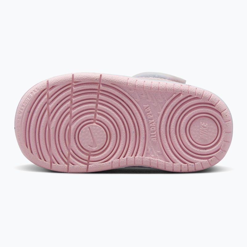 Vaikiški batai Nike Court Borough Low Recraft white/pink foam 3