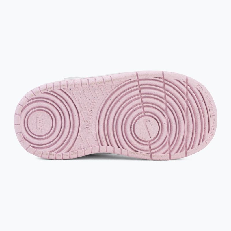 Vaikiški batai Nike Court Borough Low Recraft white/pink foam 4
