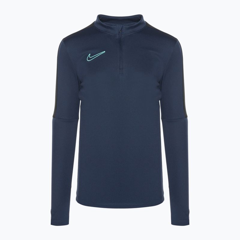 Vaikiški futbolo marškinėliai ilgomis rankovėmis Nike Dri-Fit Academy23 midnight navy/black/midnight navy/hyper turquoise