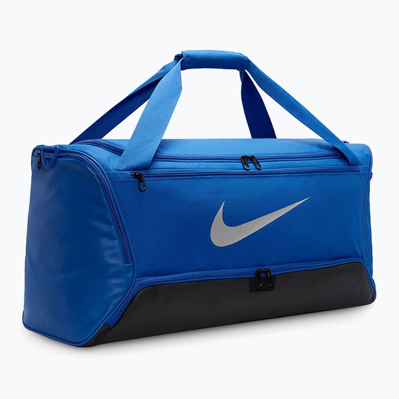 Treniruočių krepšys Nike Brasilia 9.5 60 l game royal/black/metallic silver 4