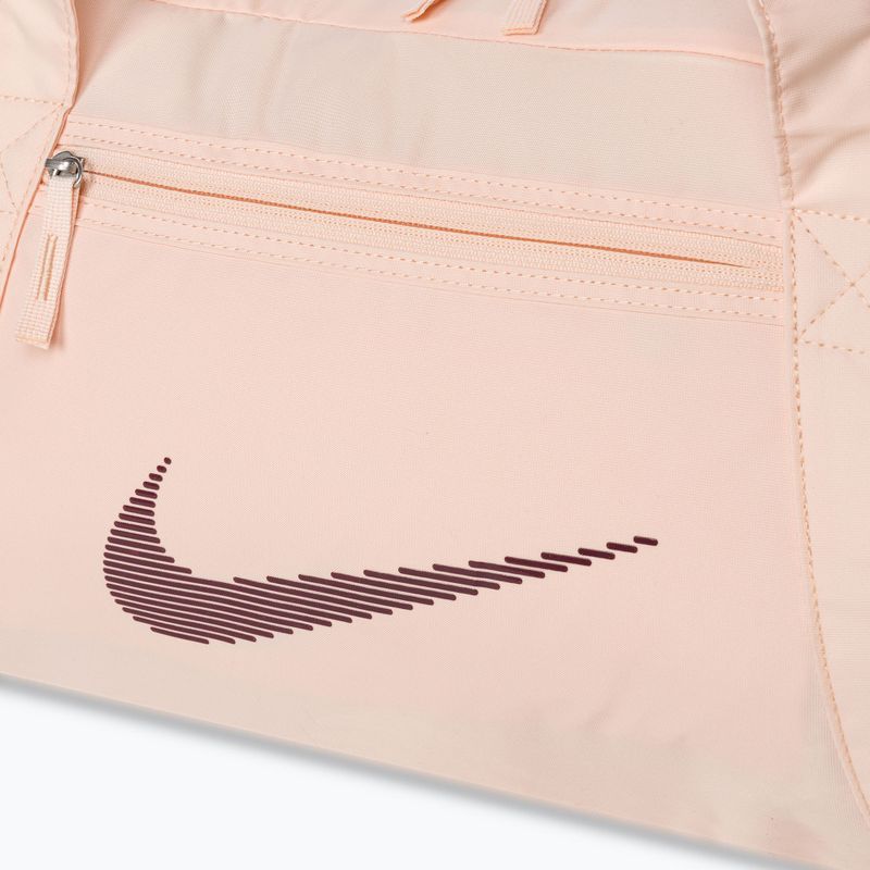 Treniruočių krepšys Nike Gym Club 24 l guava ice/guava ice/night maroon 4