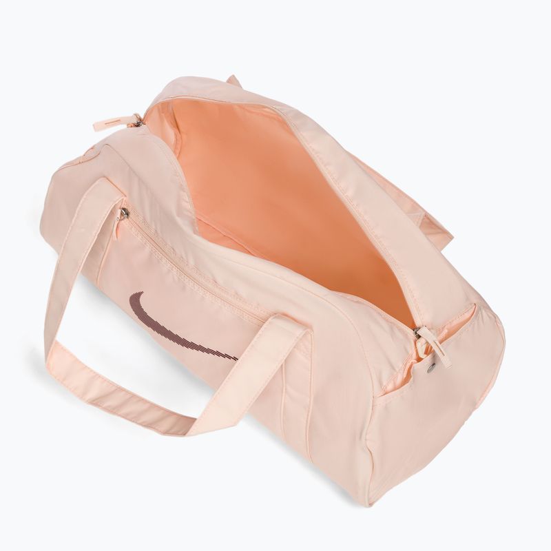 Treniruočių krepšys Nike Gym Club 24 l guava ice/guava ice/night maroon 5