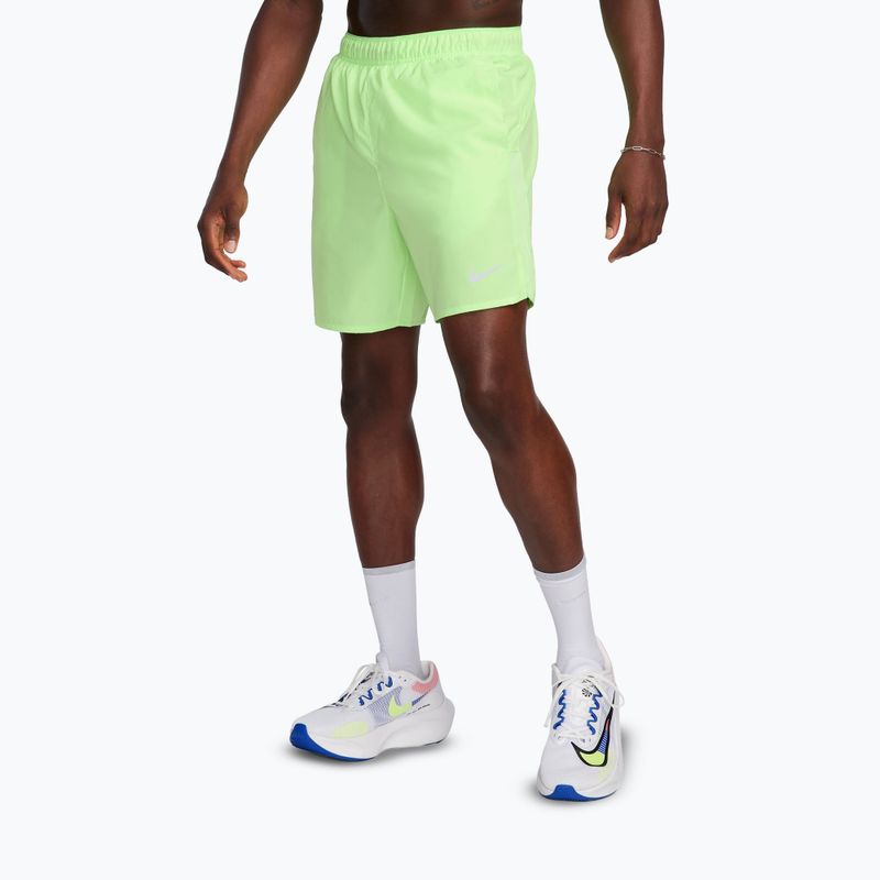 Vyriški šortai Nike Dri-Fit Challenger 7" Brief-Lined lime blast/lime blast
