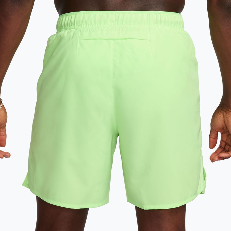 Vyriški šortai Nike Dri-Fit Challenger 7" Brief-Lined lime blast/lime blast 3