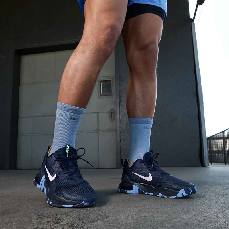 Vyriški treniruočių batai Nike Air Max Alpha Trainer obsidian/lime blast/polar/pink foam 10