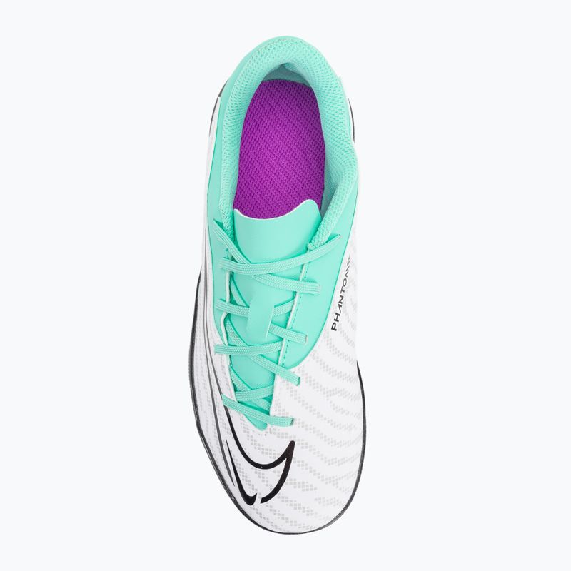 Vaikiški futbolo bateliai Nike JR Phantom GX Club TF hyper turquoise/fuchsia dream/white/black 6
