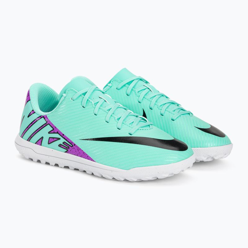 Vaikiški futbolo bateliai Nike Jr Mercurial Vapor 15 Club TF hyper turquoise/black/ white/fuchsia dream 4