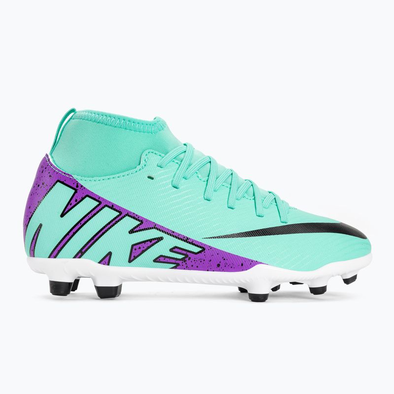 Vaikiški futbolo bateliai Nike Jr Mercurial Superfly 9 Club FG/MG hyper turquoise/black/ white/fuchsia dream 2