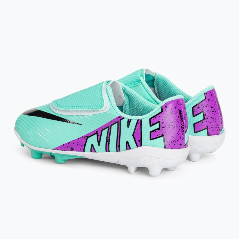 Vaikiški futbolo bateliai Nike JR Mercurial Vapor 15 Club MG hyper turquoise/black/ white/fuchsia dream 3
