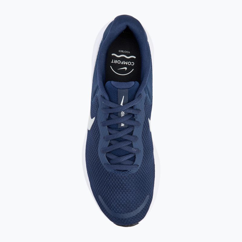 Vyriški bėgimo batai Nike Revolution 7 midnight navy/black/white/pure platinum 5