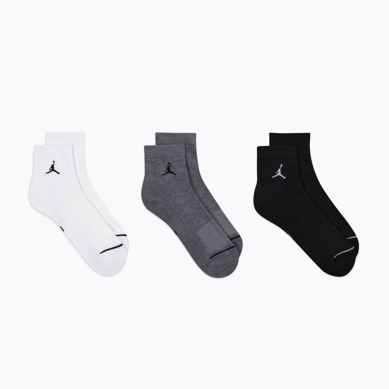 Kojinės Jordan Everyday Ankle 3 pairs multi-color 9