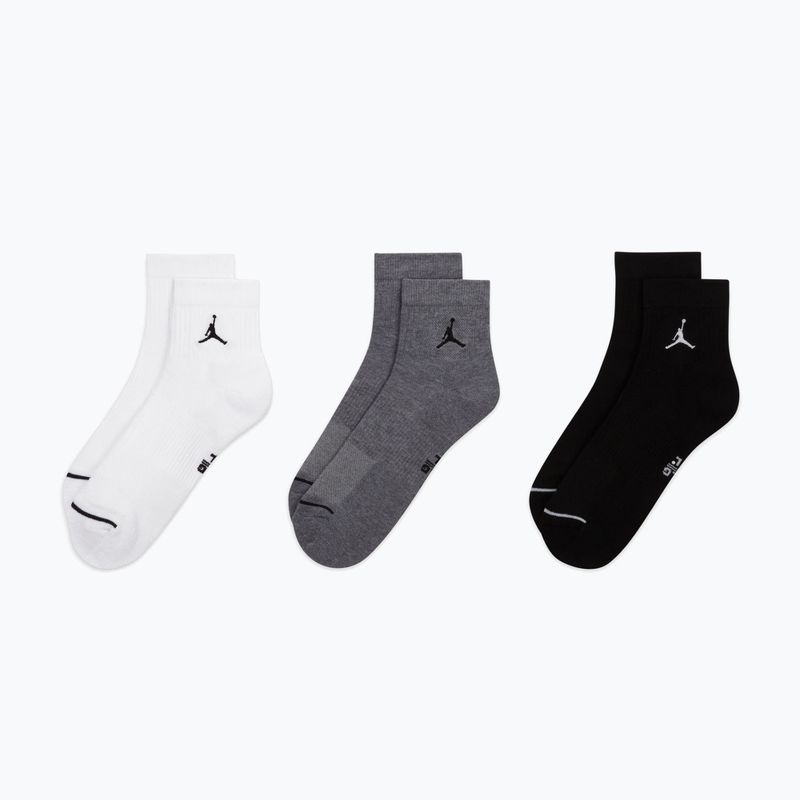 Kojinės Jordan Everyday Ankle 3 pairs multi-color 10