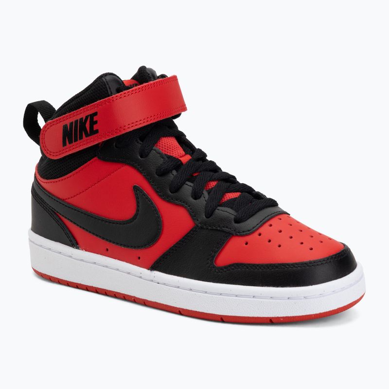Nike Court Borough Mid batai 2 university red/white/black