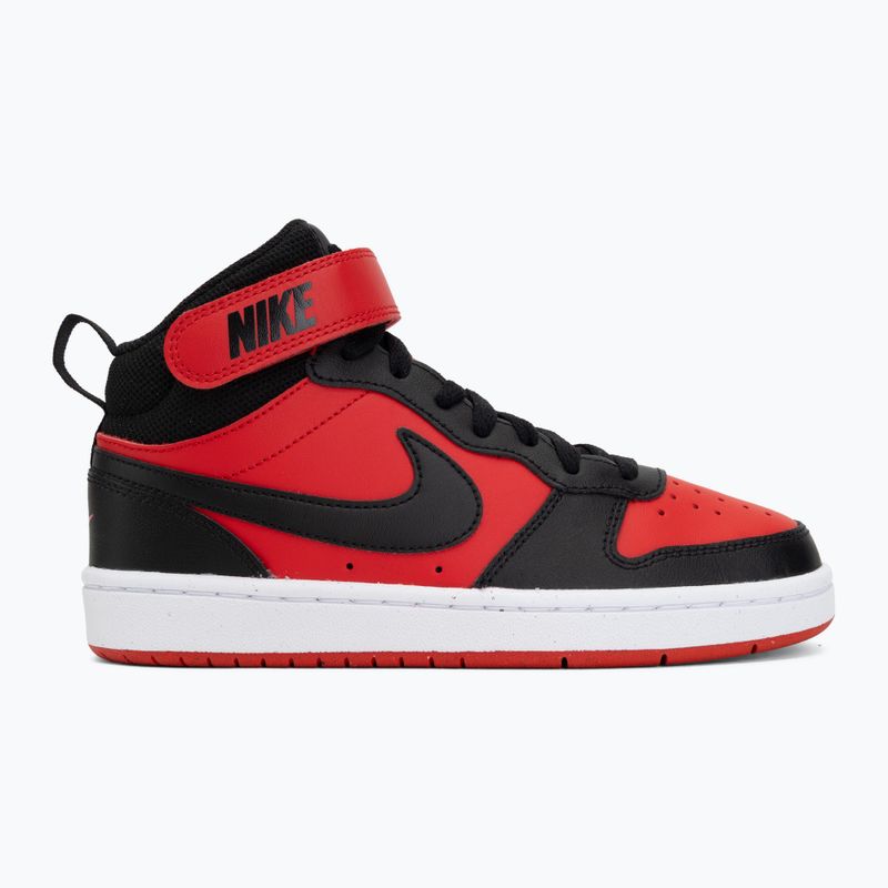 Nike Court Borough Mid batai 2 university red/white/black 2