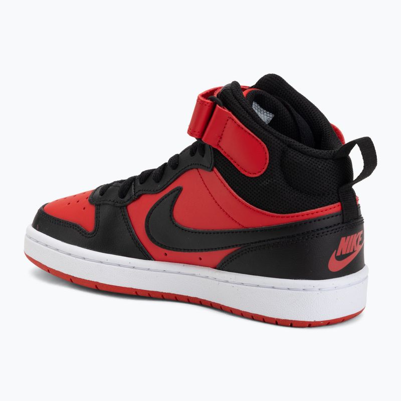 Nike Court Borough Mid batai 2 university red/white/black 3