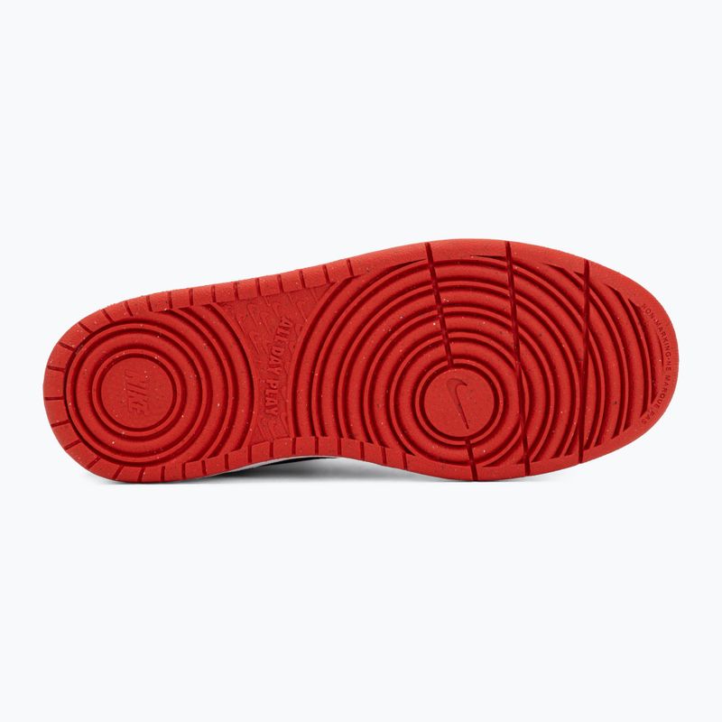 Nike Court Borough Mid batai 2 university red/white/black 4