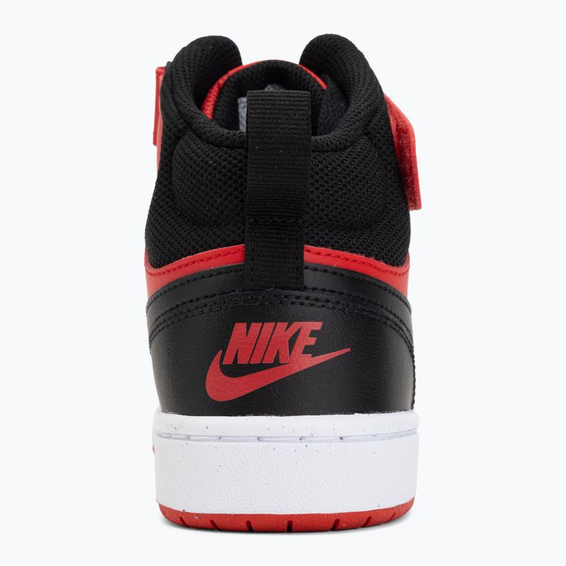 Nike Court Borough Mid batai 2 university red/white/black 6
