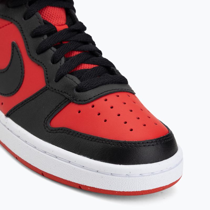 Nike Court Borough Mid batai 2 university red/white/black 7