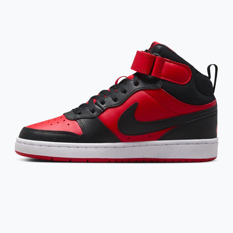 Batai  Nike Court Borough Mid 2 university red/white/black 2