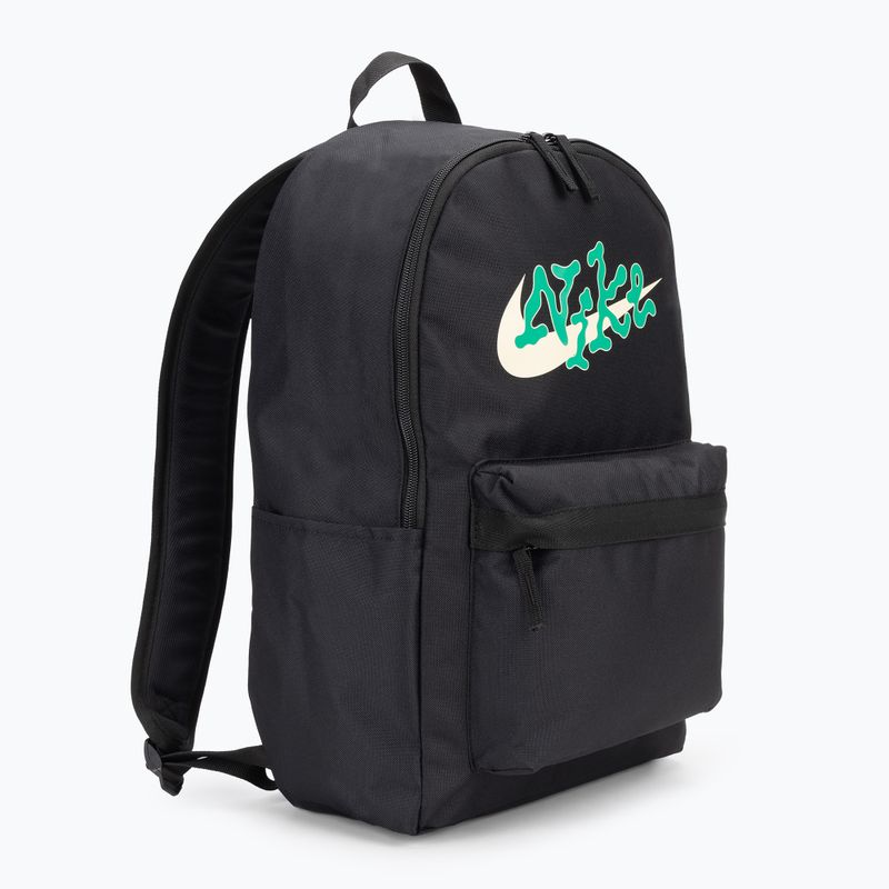 Kuprinė Nike Heritage 25 l black/stadium green 2